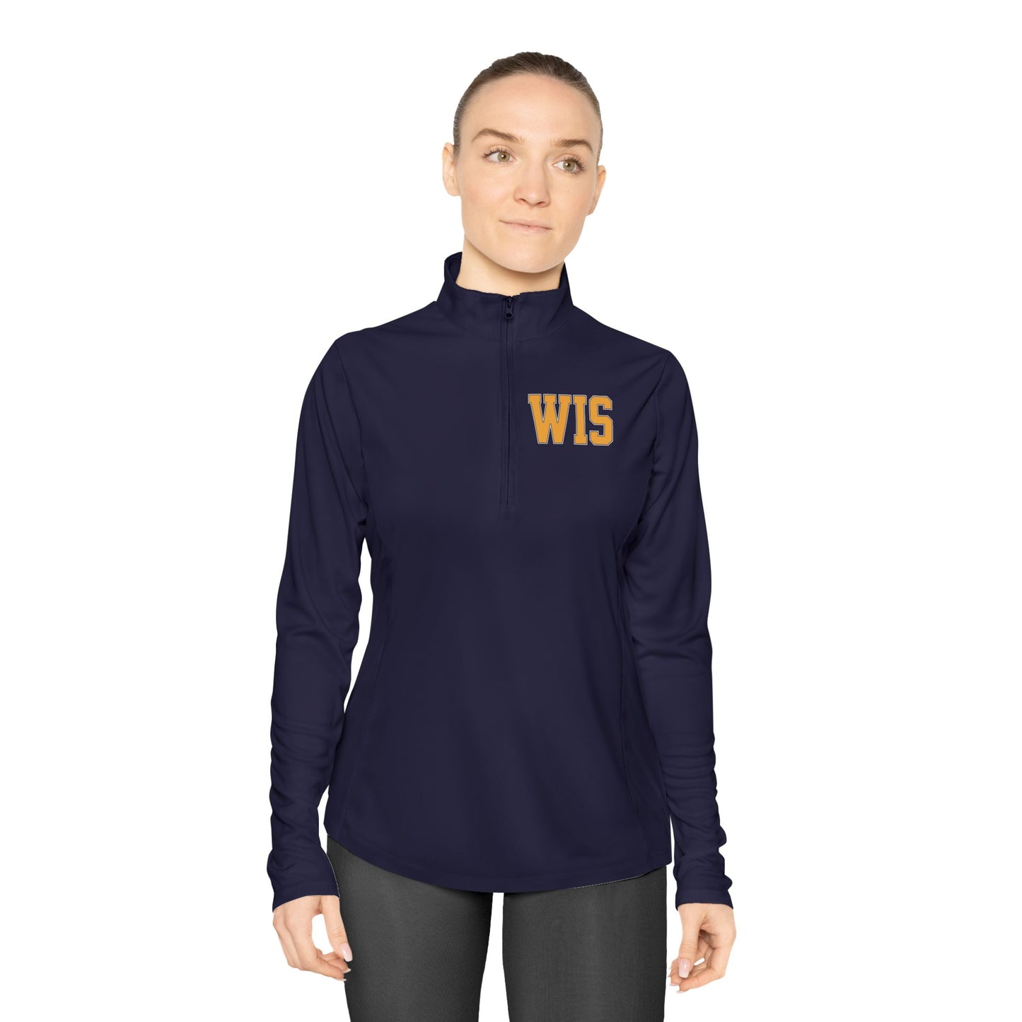 WIS "IT'S GONNA BE GREAT!" WOMENS QUARTER XIP MOISTURE WICKING PULLOVER