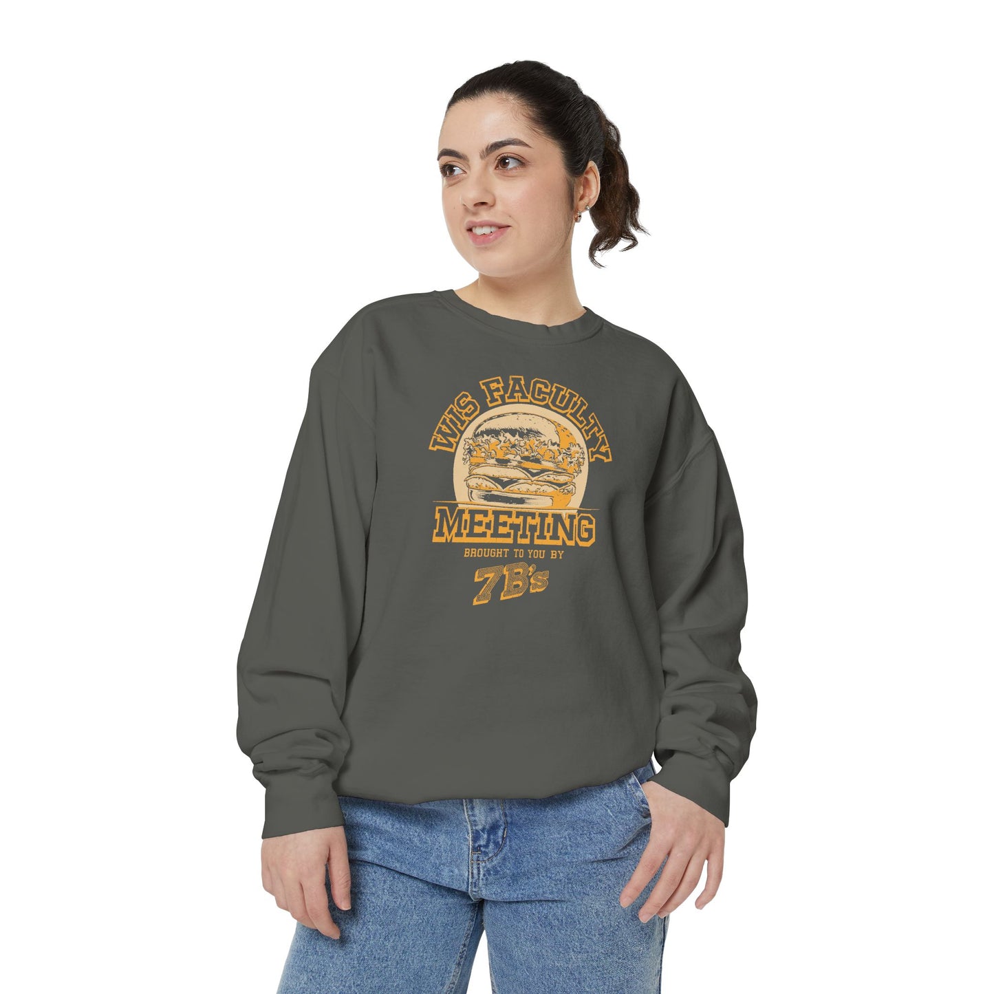 WIS "FACULTY MEETING" UNISEX PREMIUM SWEATSHIRT