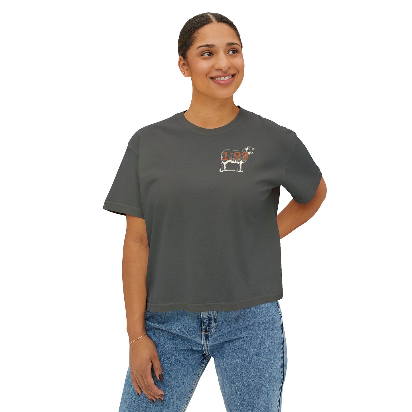 "I AM THE ONE" WOMEN'S BOXY TEE