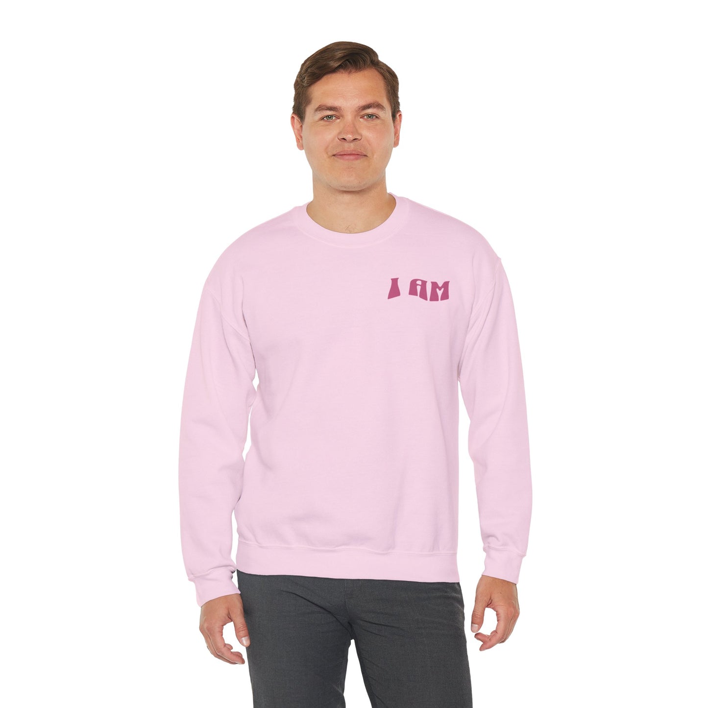 "I Am Who I Am" Adult Crewneck Sweatshirt