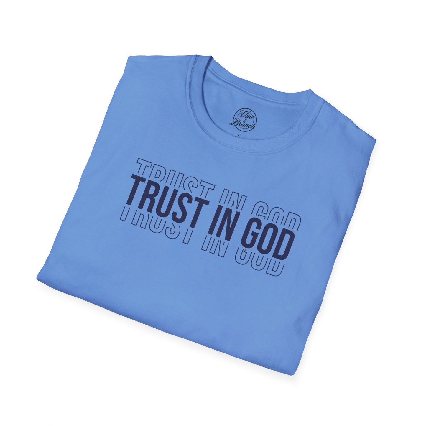 "Trust In God" Unisex Softstyle Tee