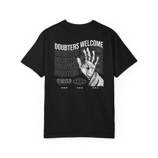 "DOUBTERS WELCOME" UNISEX PREMIUM TEE