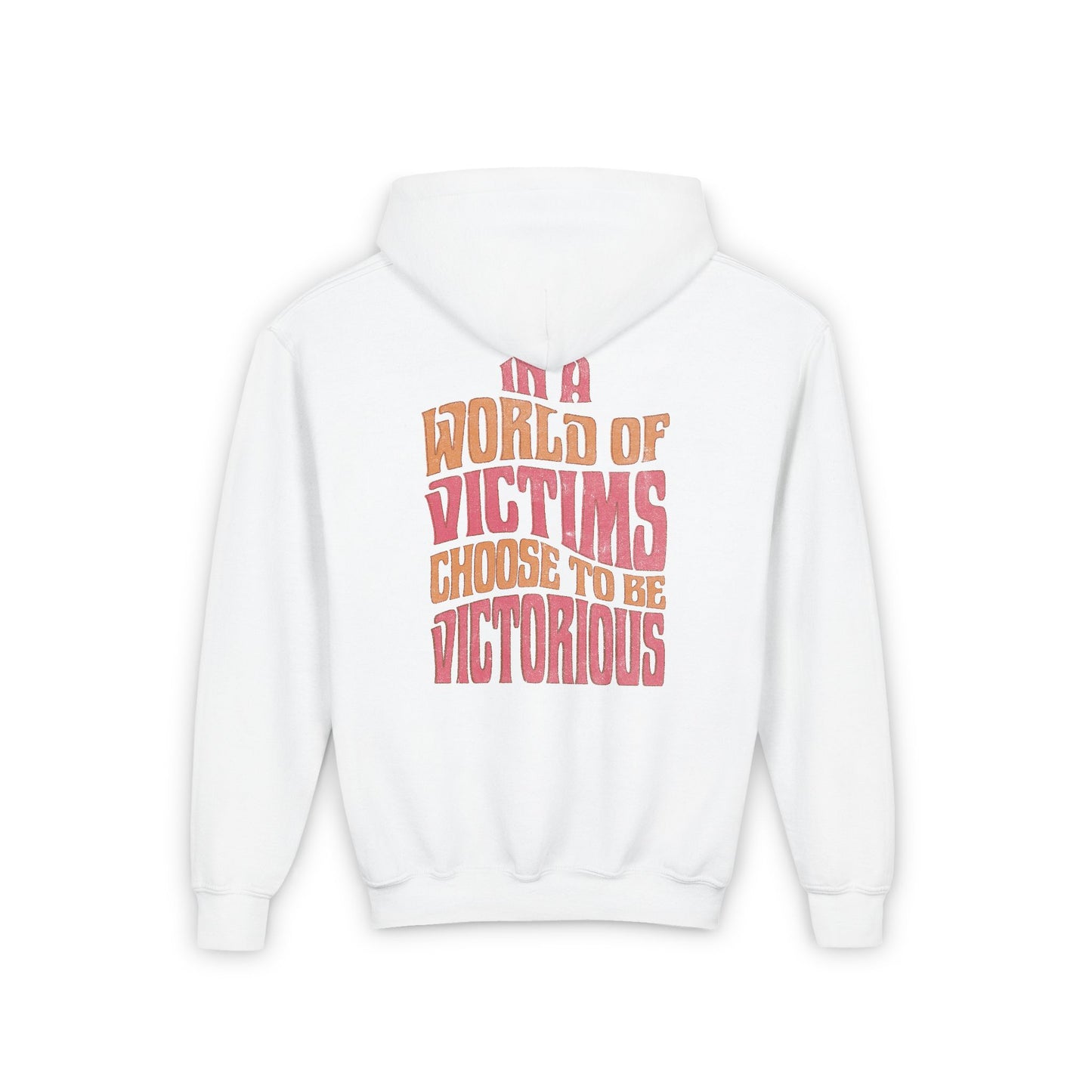 "Choose To Be Victorious" Kids Heavy Weight Hoodie