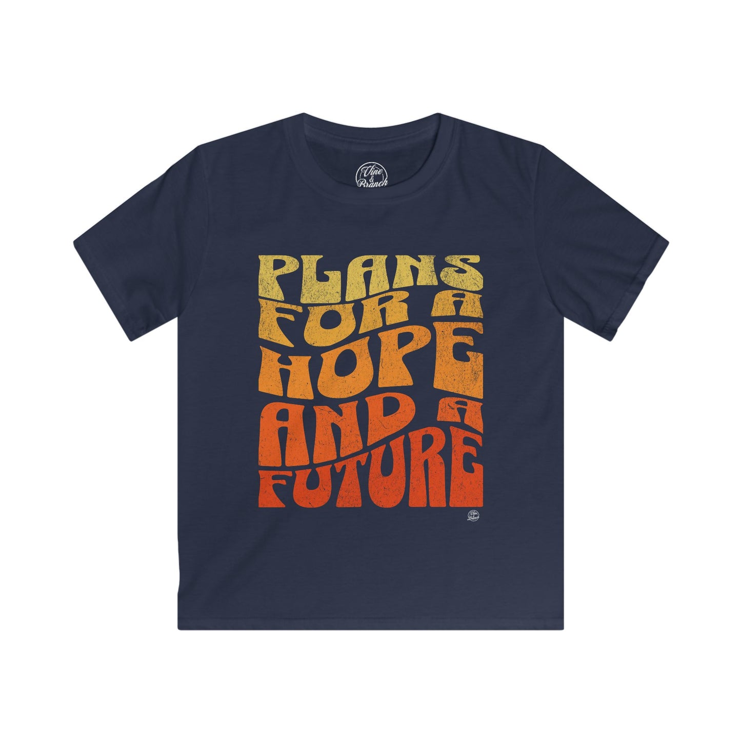 "Hope & A Future" Kids Softstyle Tee