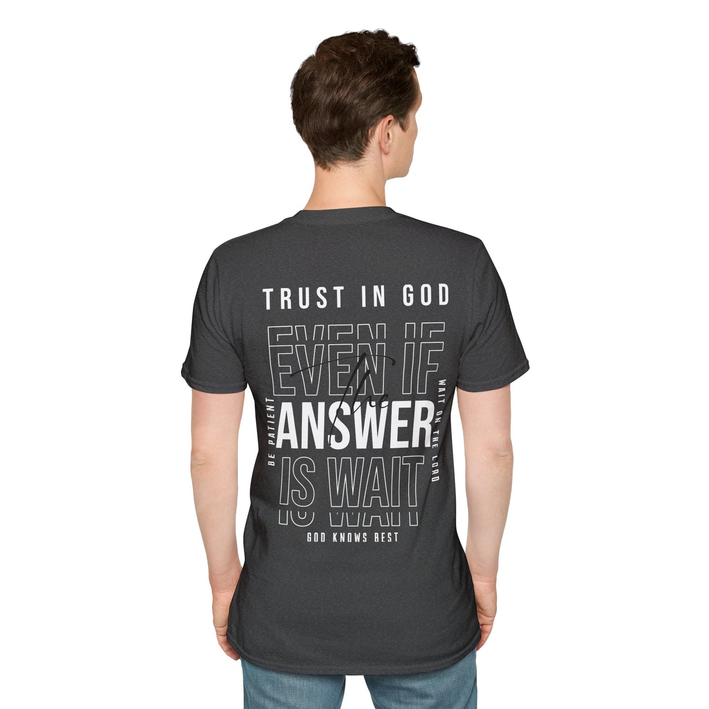 "Trust In God" Unisex Softstyle Tee