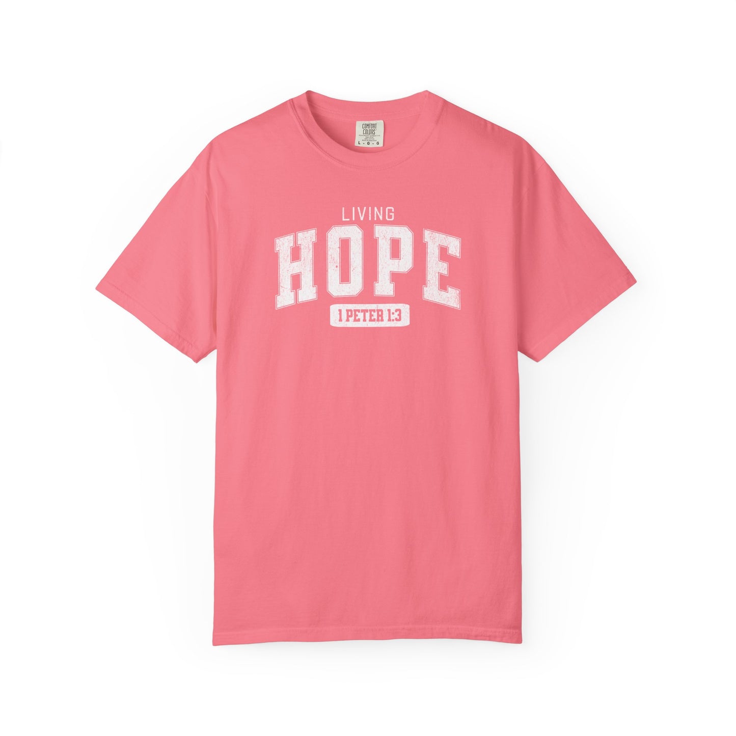 VARSITY "LIVING HOPE" UNISEX PREMIUM TEE