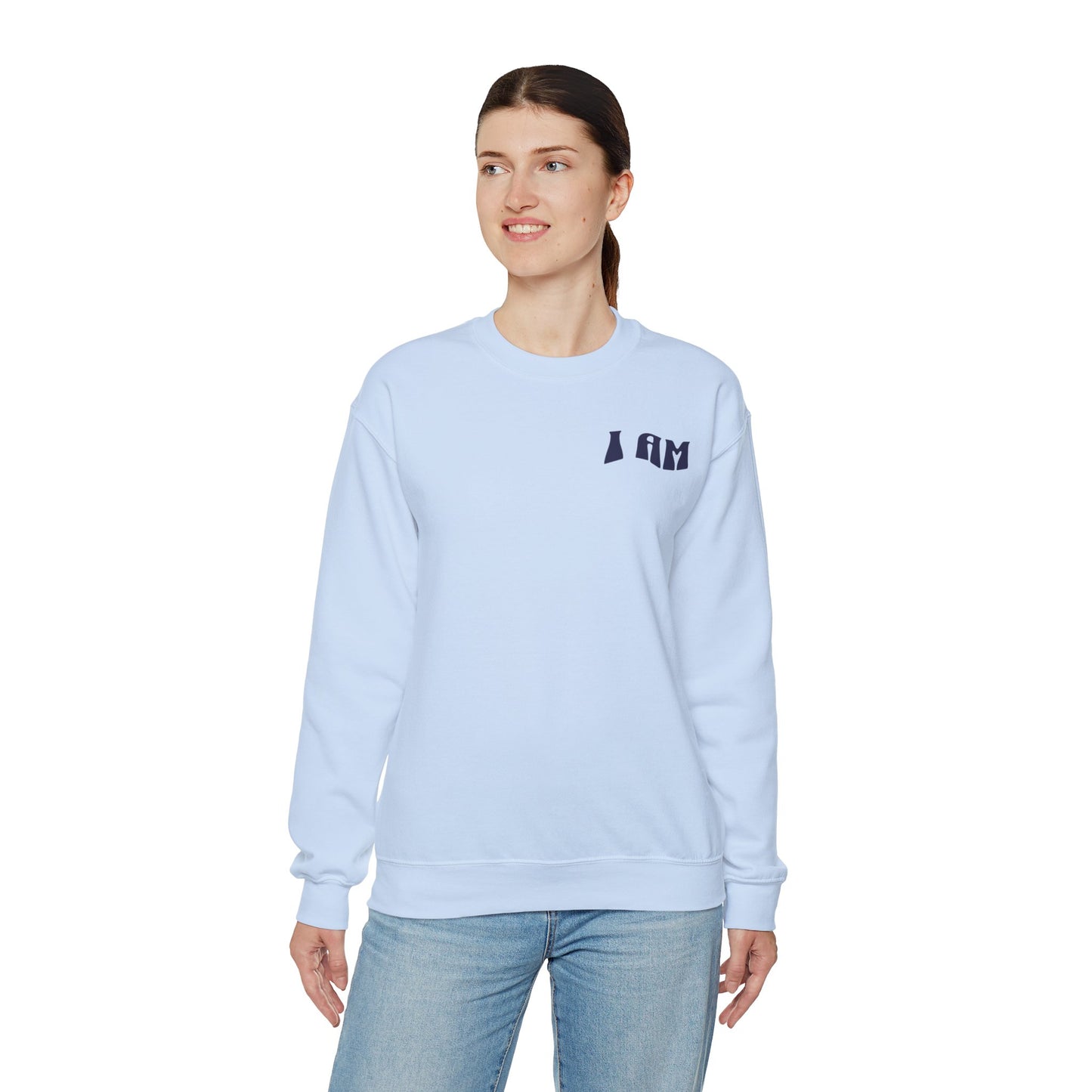 "I Am Who I Am" Adult Crewneck Sweatshirt