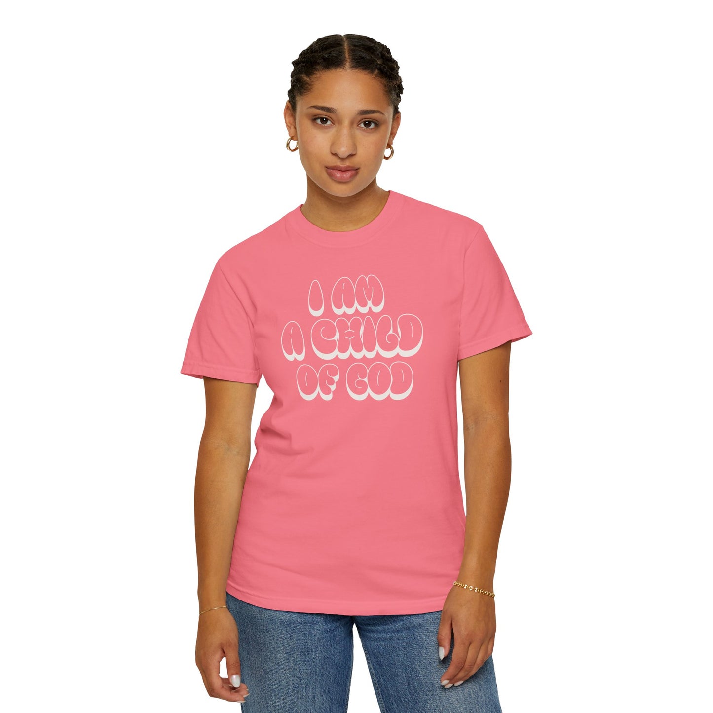 "I AM A CHILD OF GOD" UNISEX PREMIUM TEE