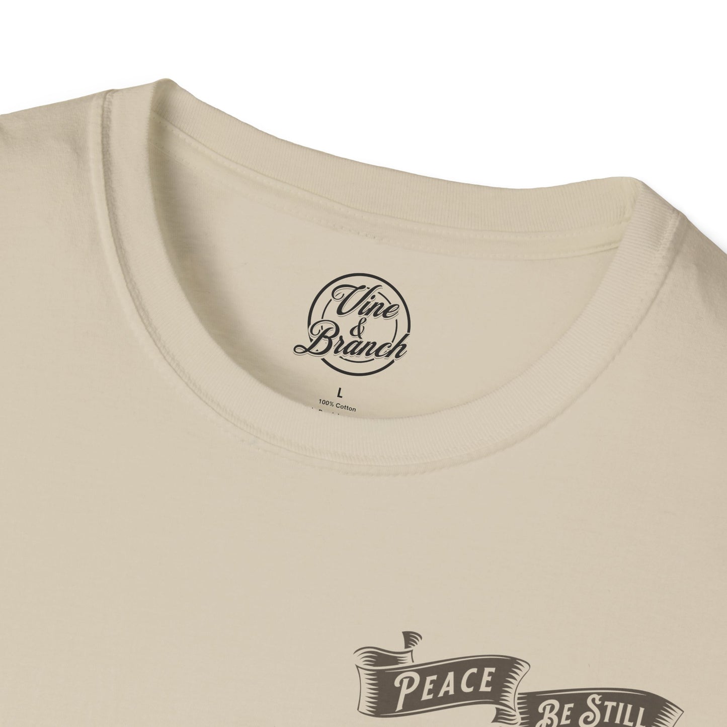 "Peace Be Still" Unisex Softstyle Tee