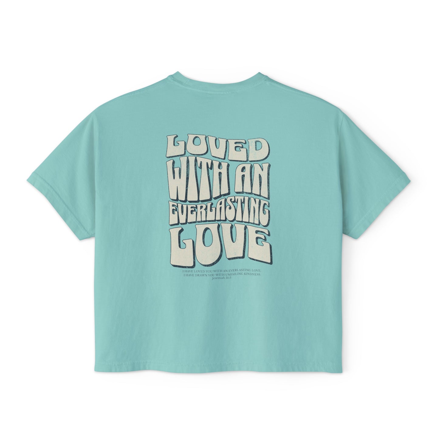 "Everlasting Love" Groovy Women's Boxy Tee