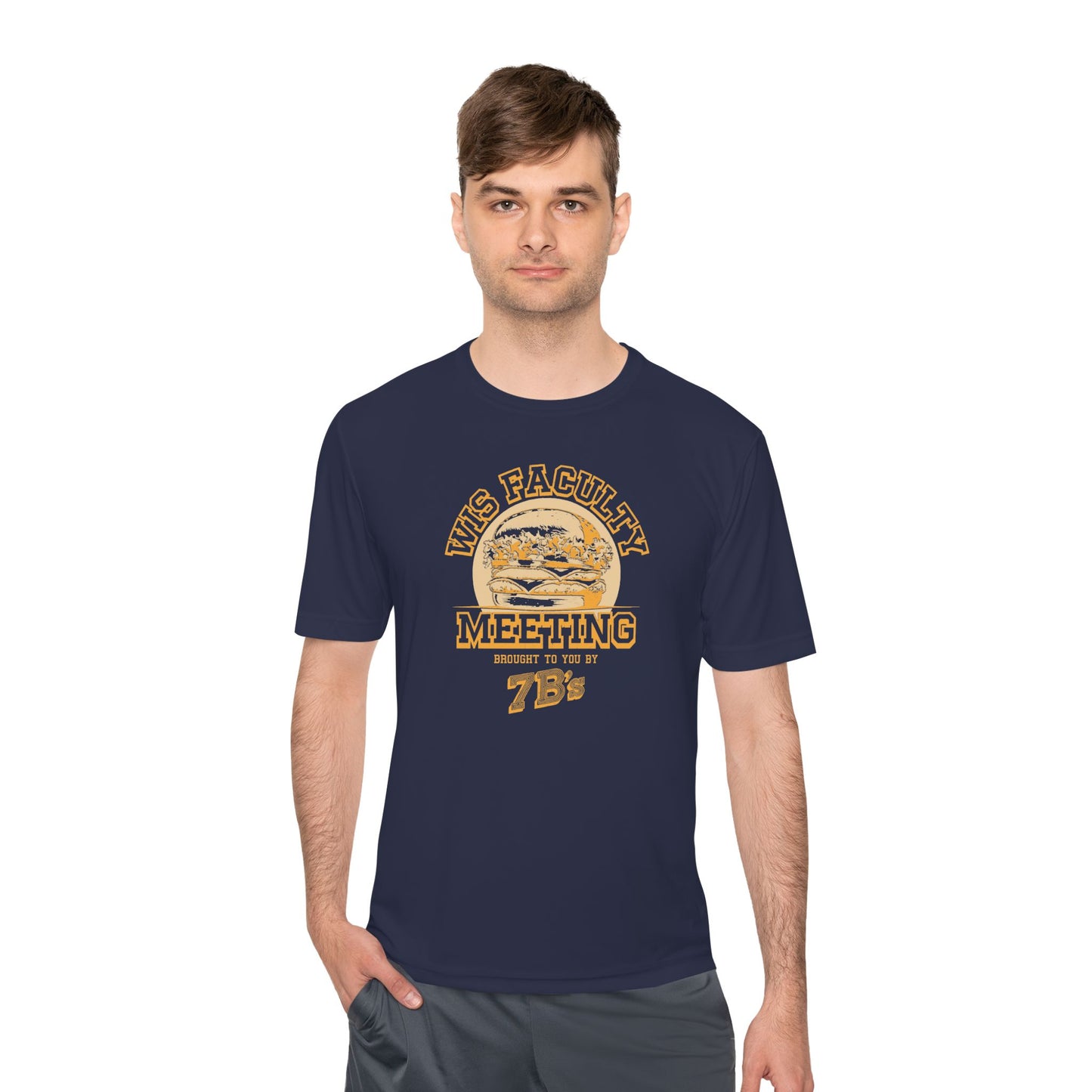 WIS "FACULTY MEETING" UNISEX MOISTURE WICKING TEE