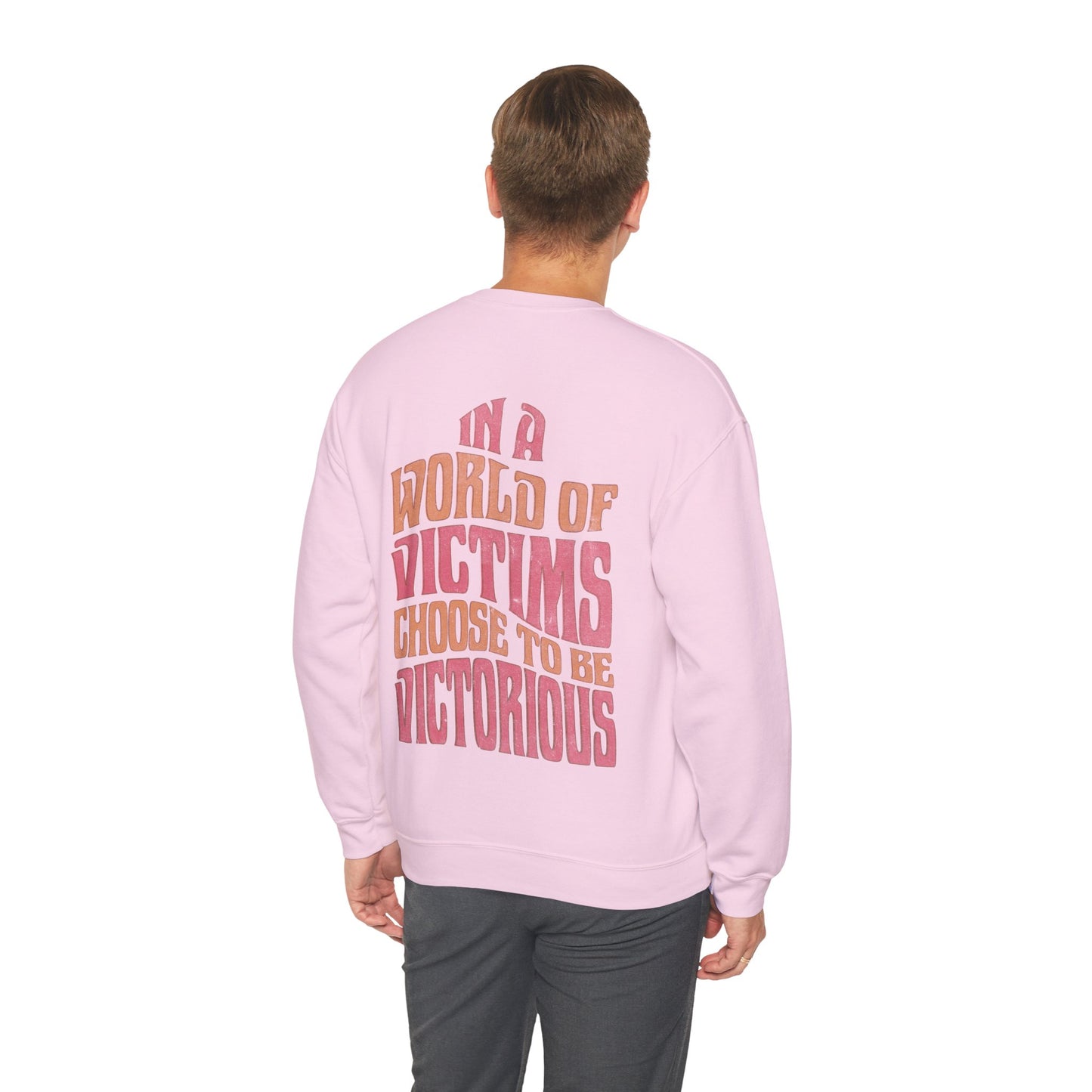 "Choose To Be Victorious" Adult Crewneck Sweatshirt