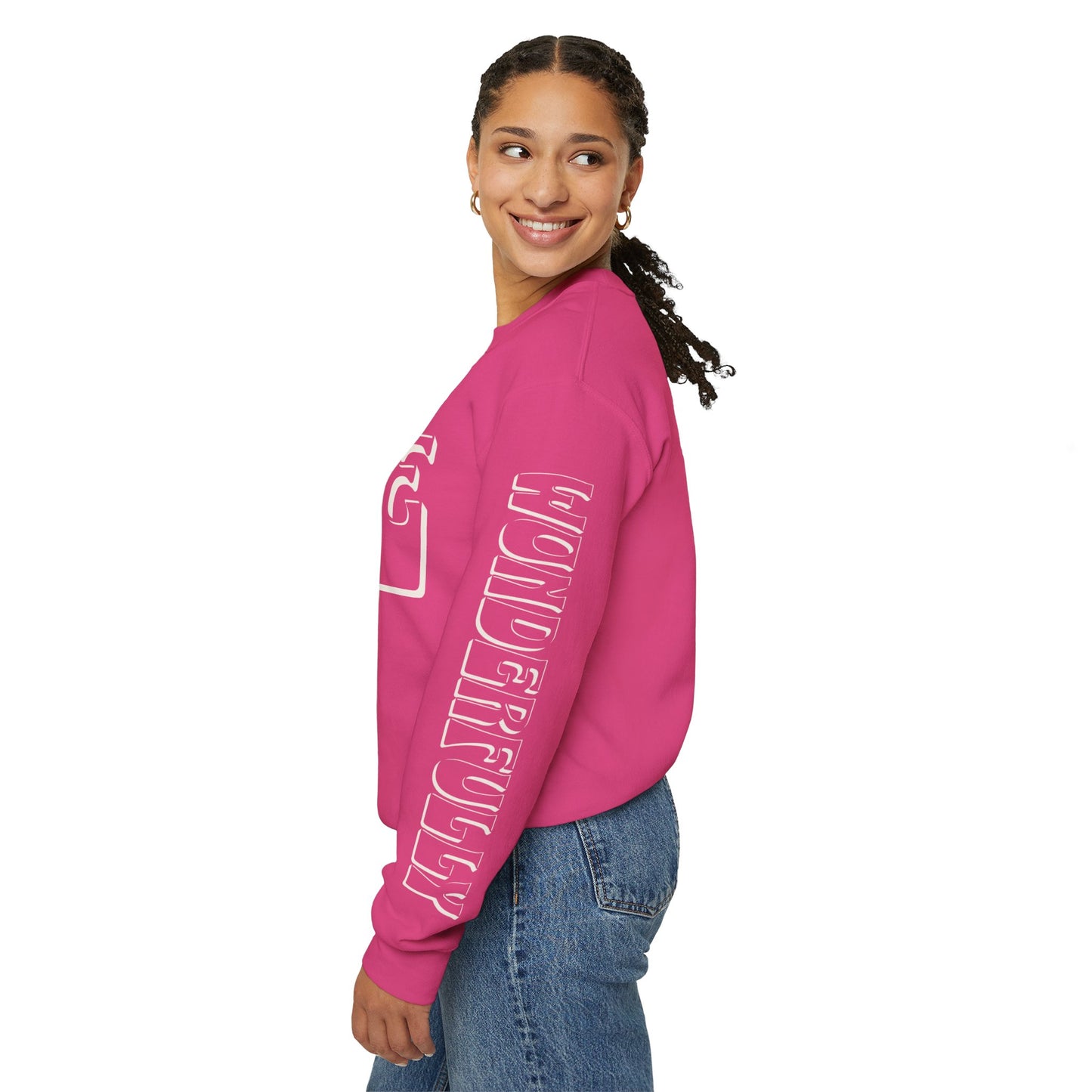 "Fearfully Wonderfully Made" Adult Crewneck Sweatshirt