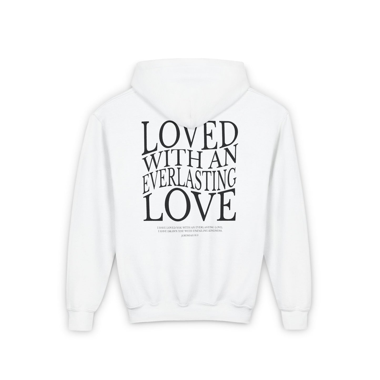 "Everlasting Love" Kids Heavy Weight Hoodie