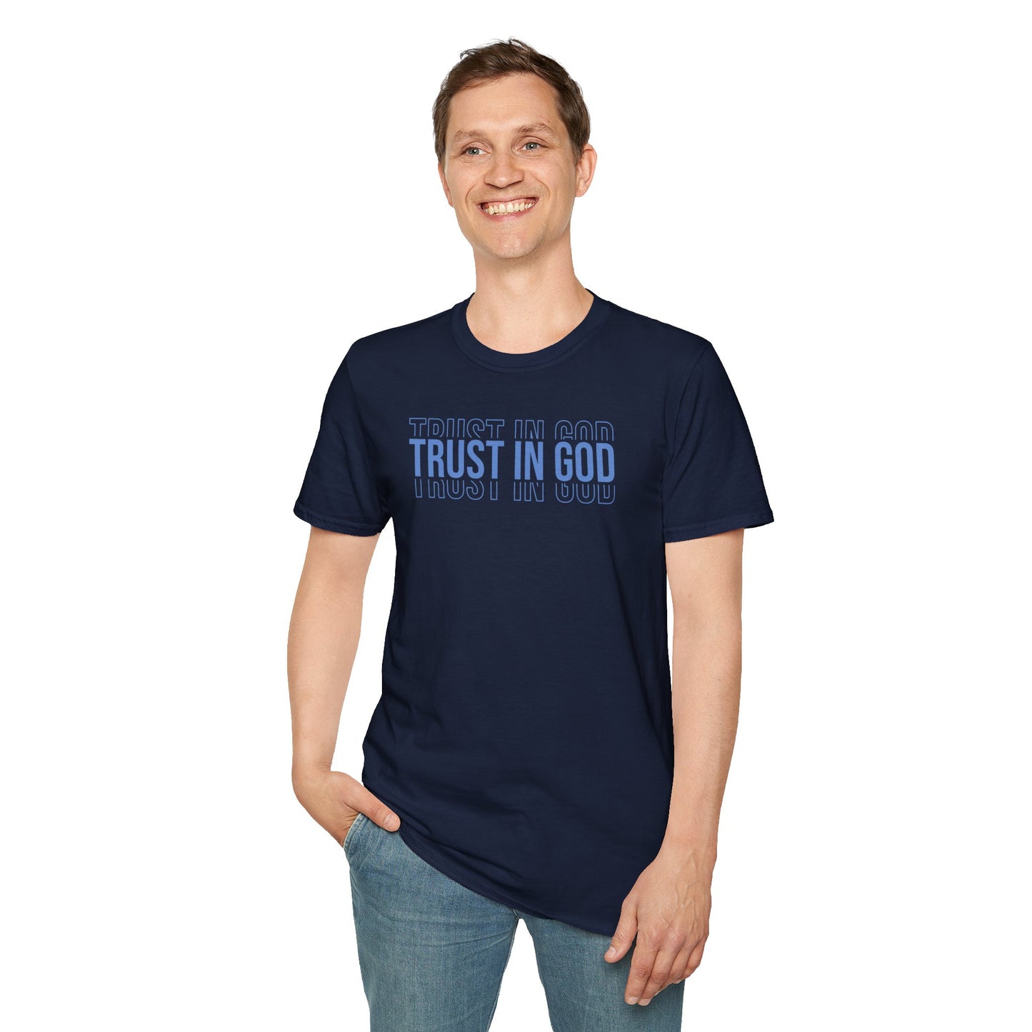 "Trust In God" Unisex Softstyle Tee