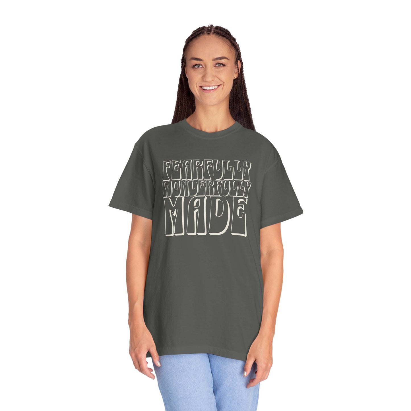 "FEARFULLY WONDERFULLY MADE" UNISEX PREMIUM TEE