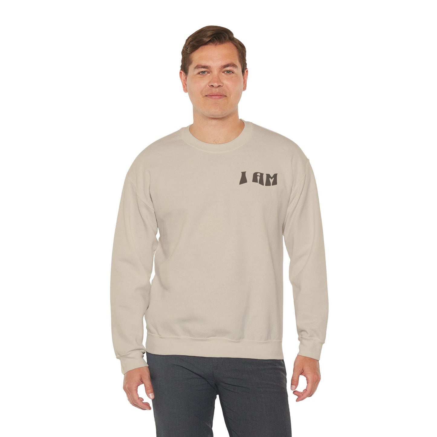 "I Am Who I Am" Adult Crewneck Sweatshirt