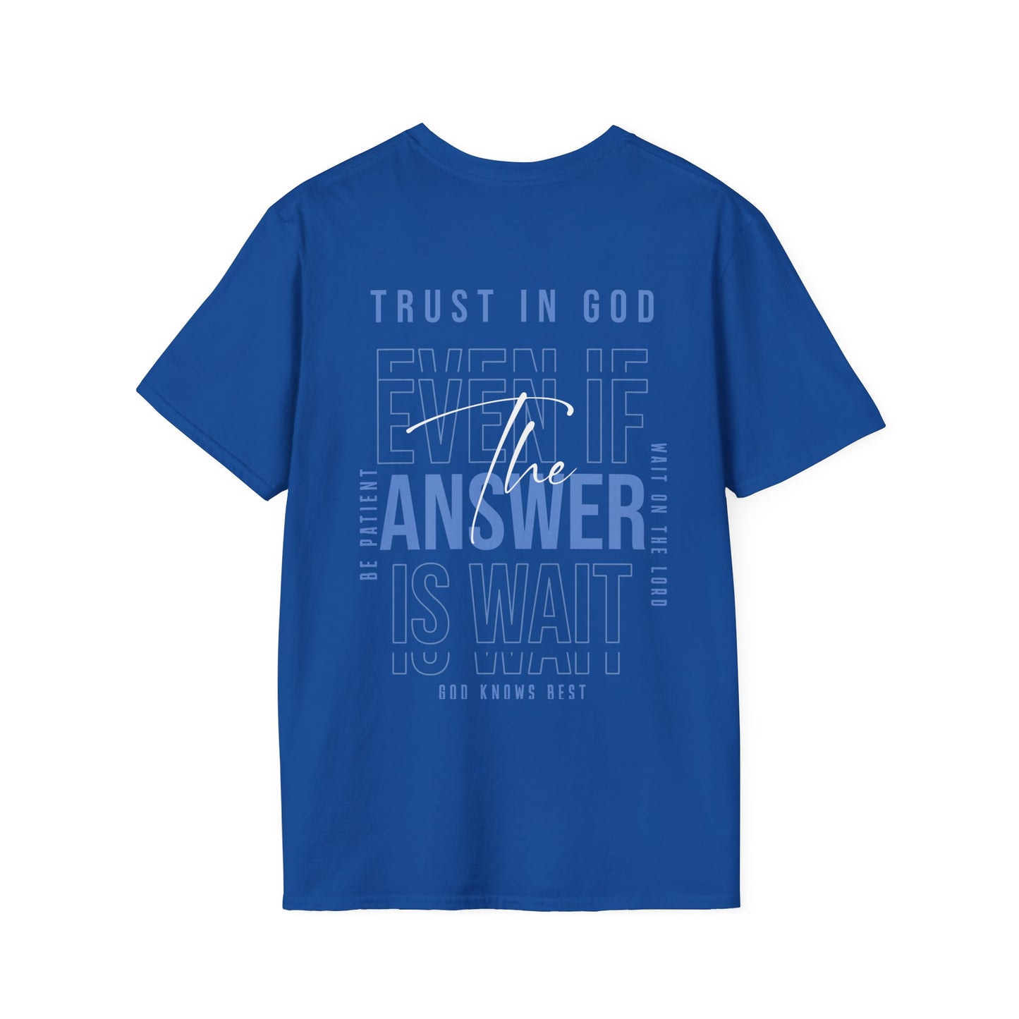 "Trust In God" Unisex Softstyle Tee