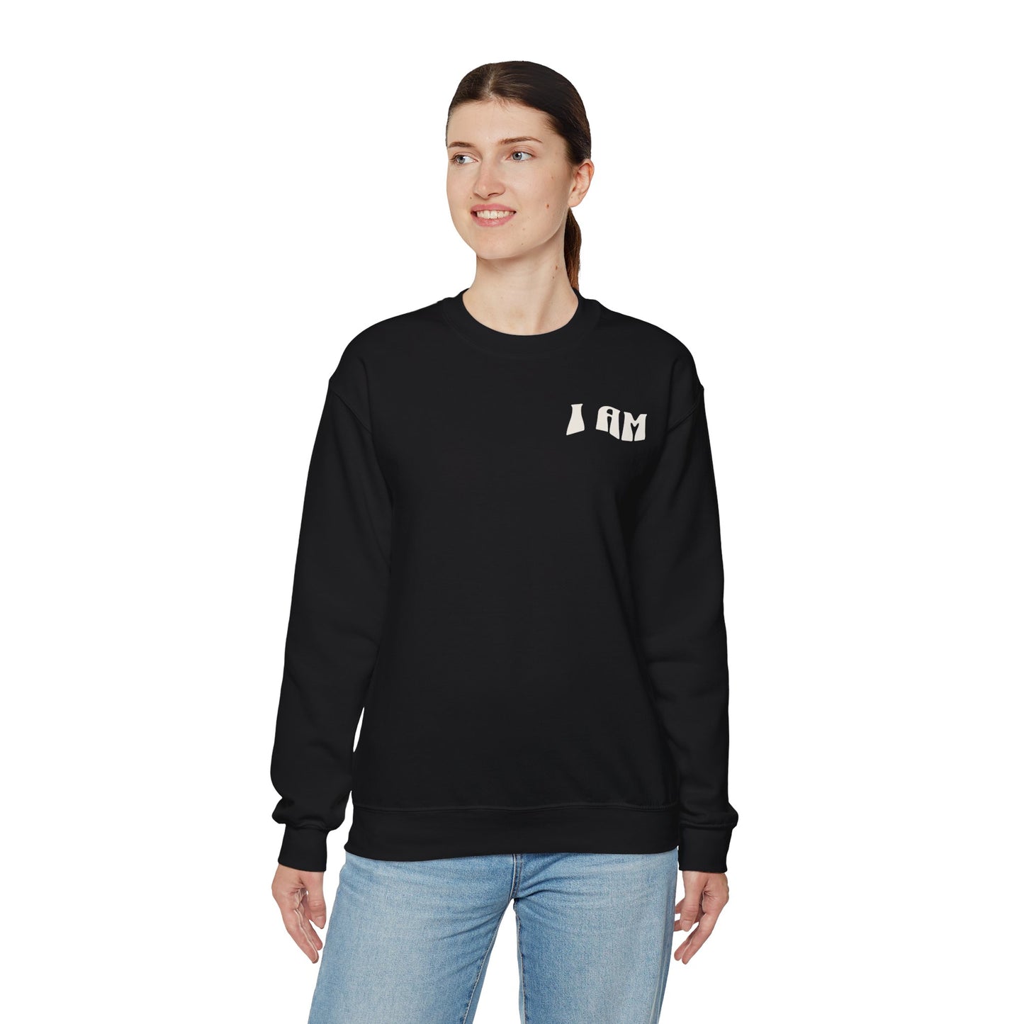 "I Am Who I Am" Adult Crewneck Sweatshirt