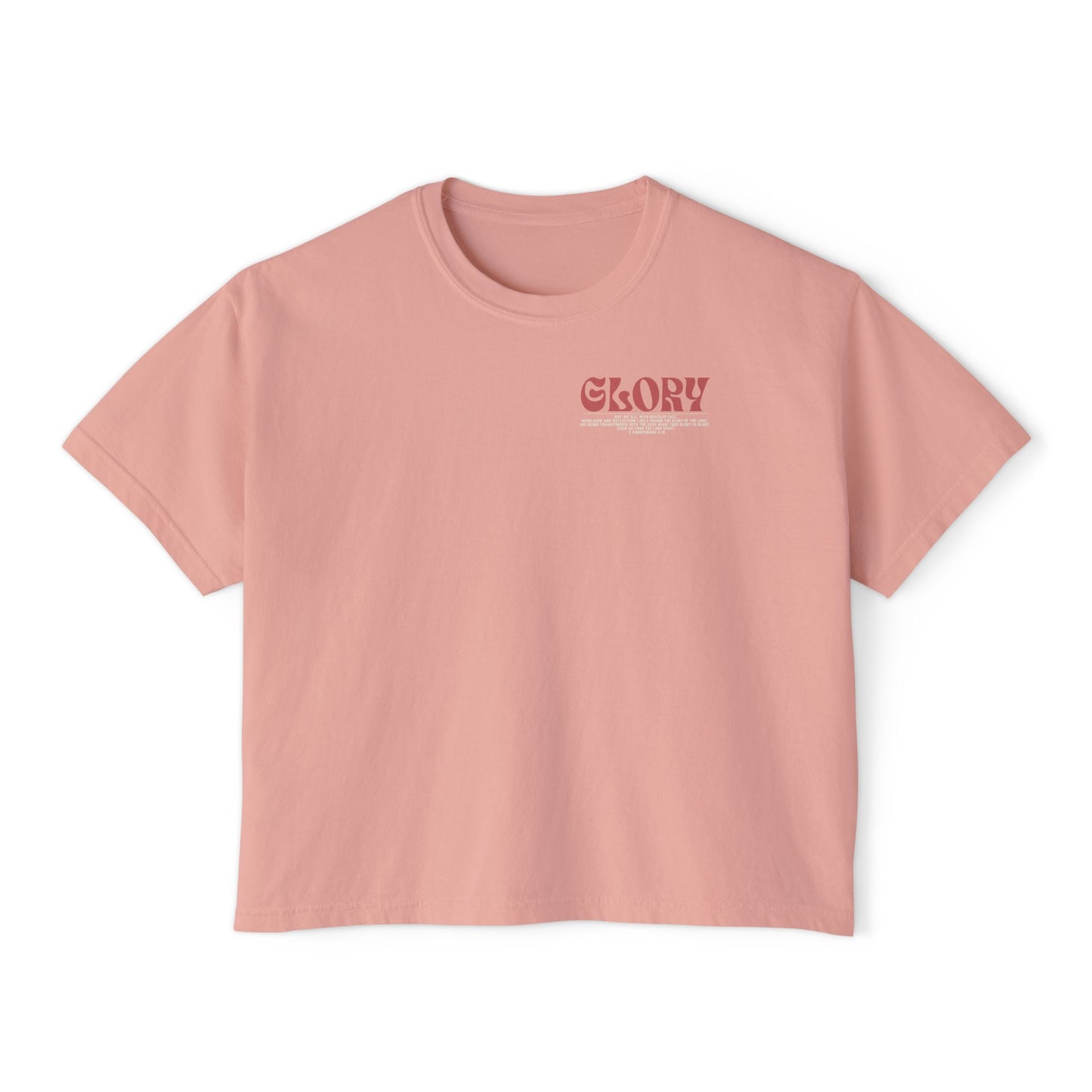 "GLORY" WOMENS PREMIUM BOXY TEE