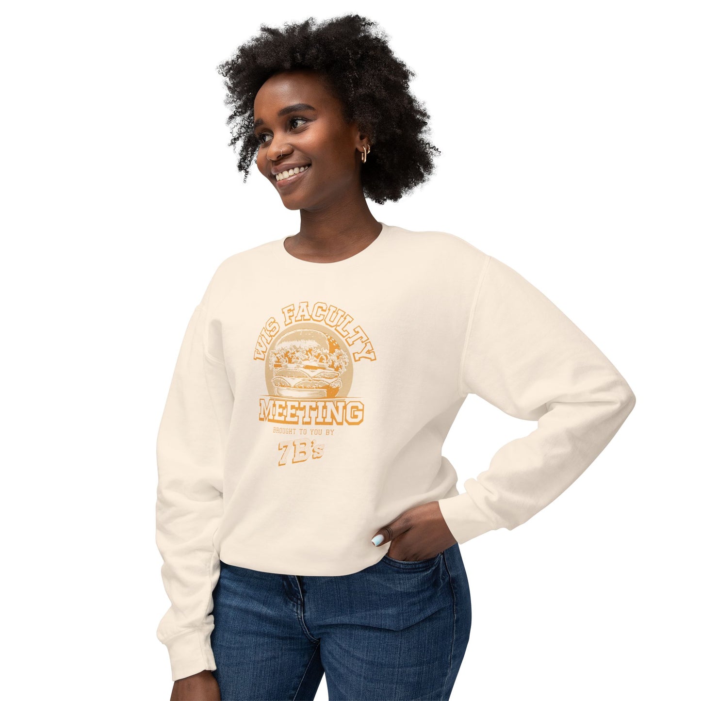 WIS "FACULTY MEETING" UNISEX PREMIUM SWEATSHIRT