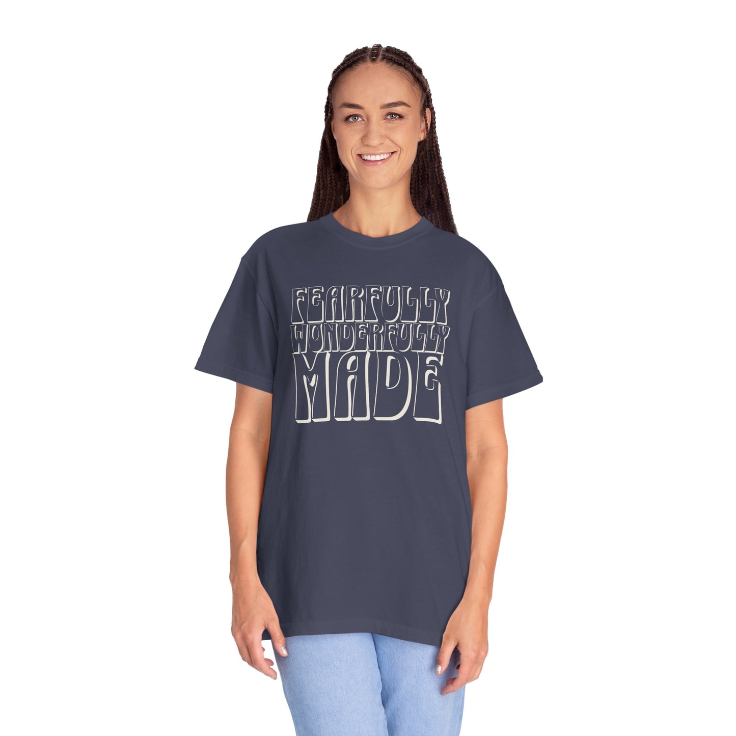 "FEARFULLY WONDERFULLY MADE" UNISEX PREMIUM TEE