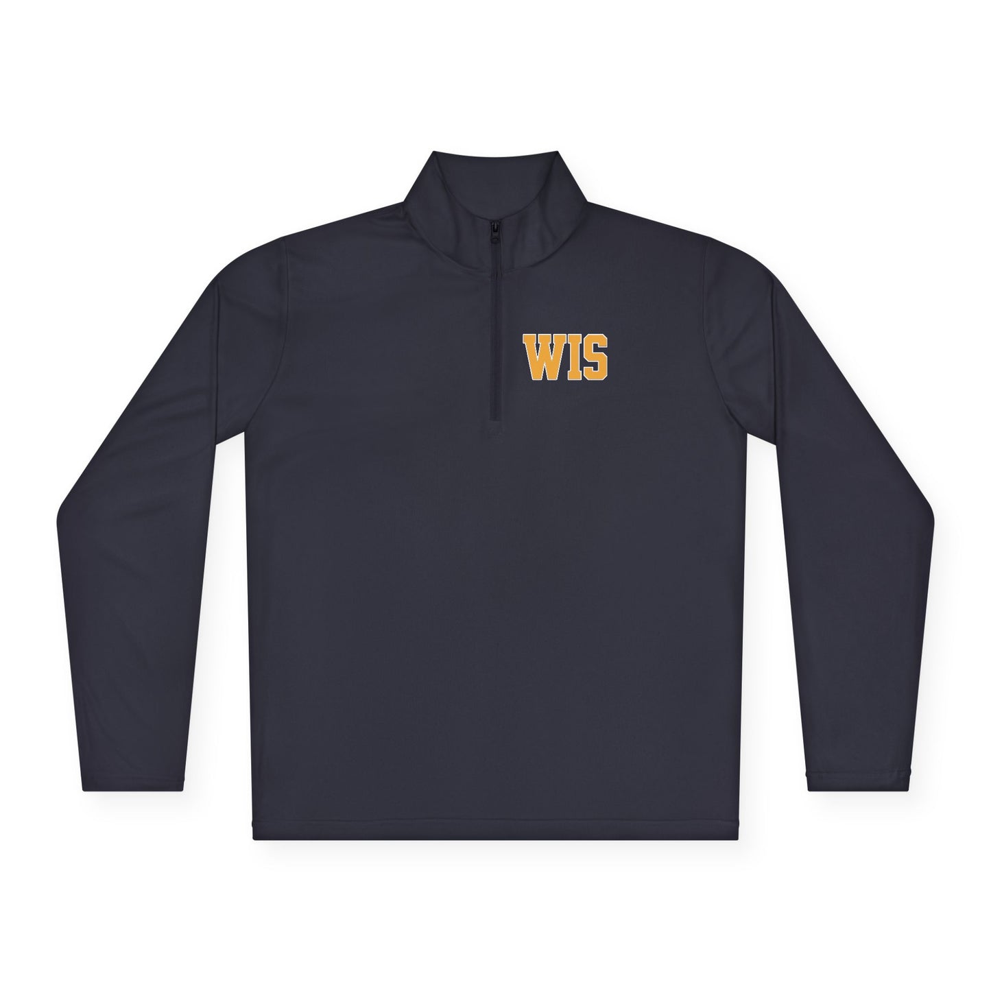 WIS "IT'S GONNA BE GREAT!" QUARTER ZIP MOISTURE WICKING PULLOVER