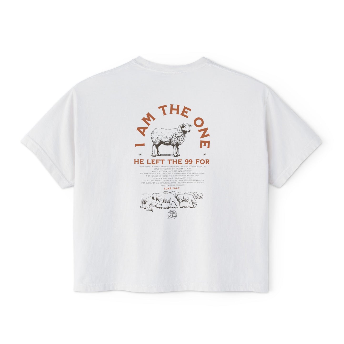 "I AM THE ONE" WOMEN'S BOXY TEE