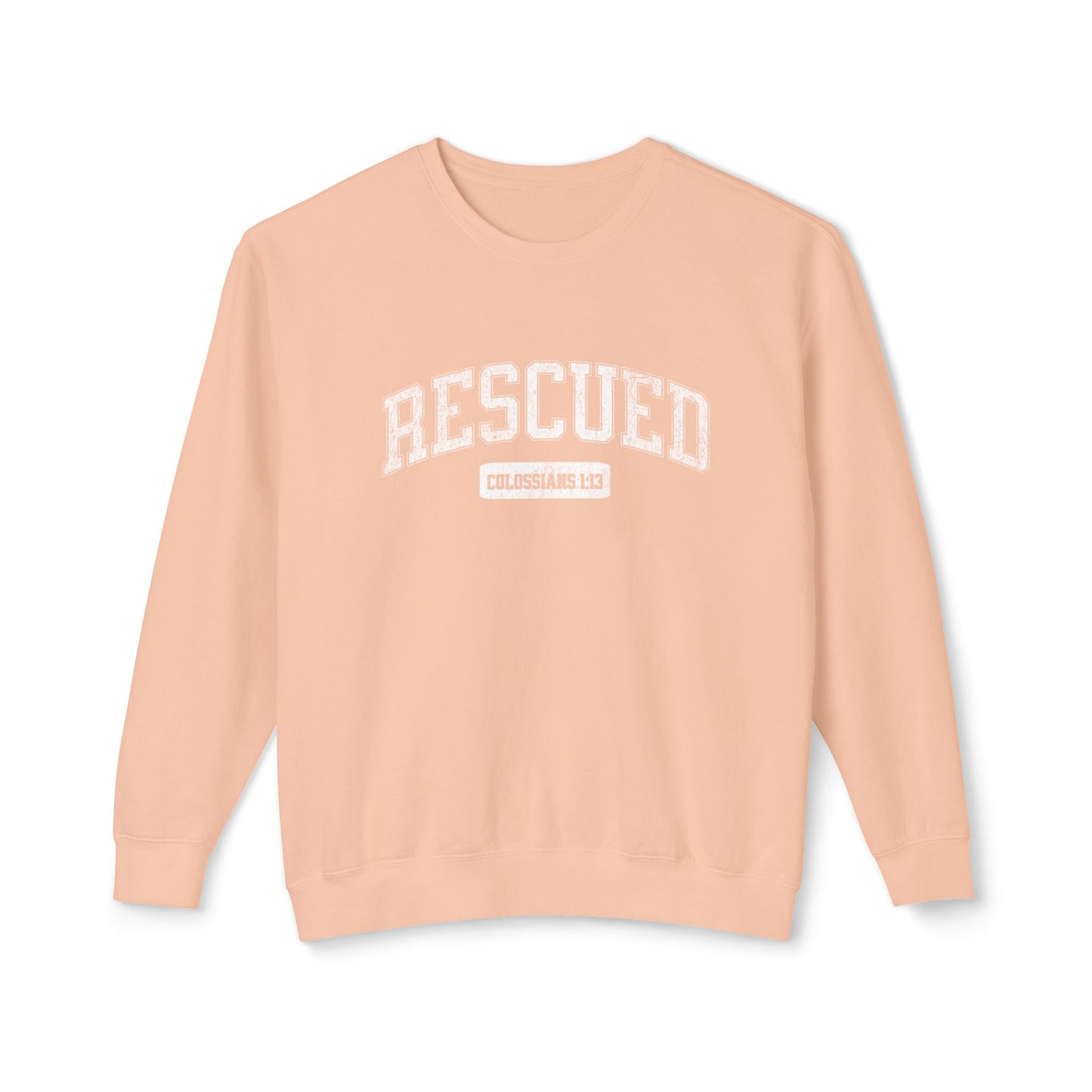 VARSITY "RESCUED" UNISEX PREMIUM SWEATSHIRT