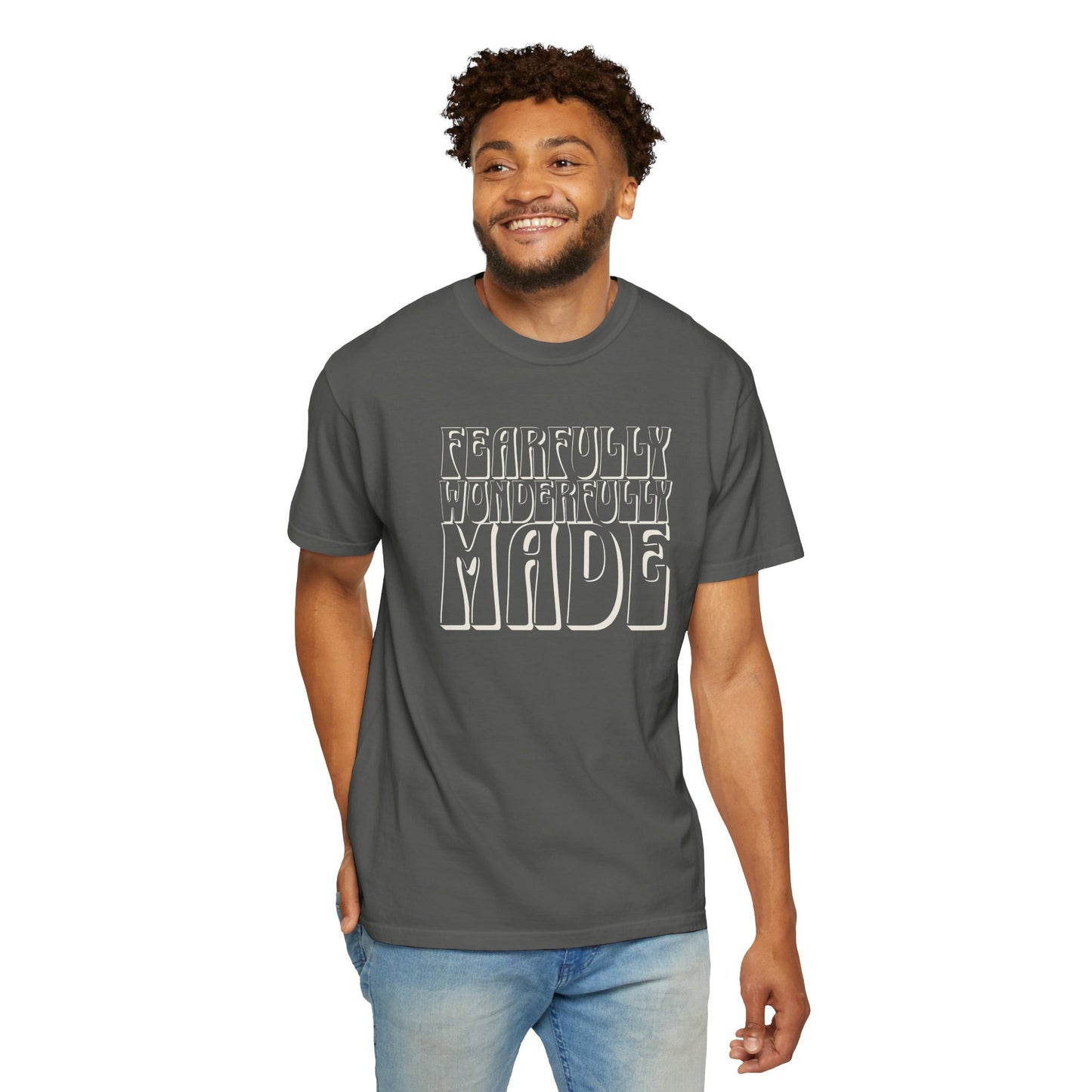 "FEARFULLY WONDERFULLY MADE" UNISEX PREMIUM TEE