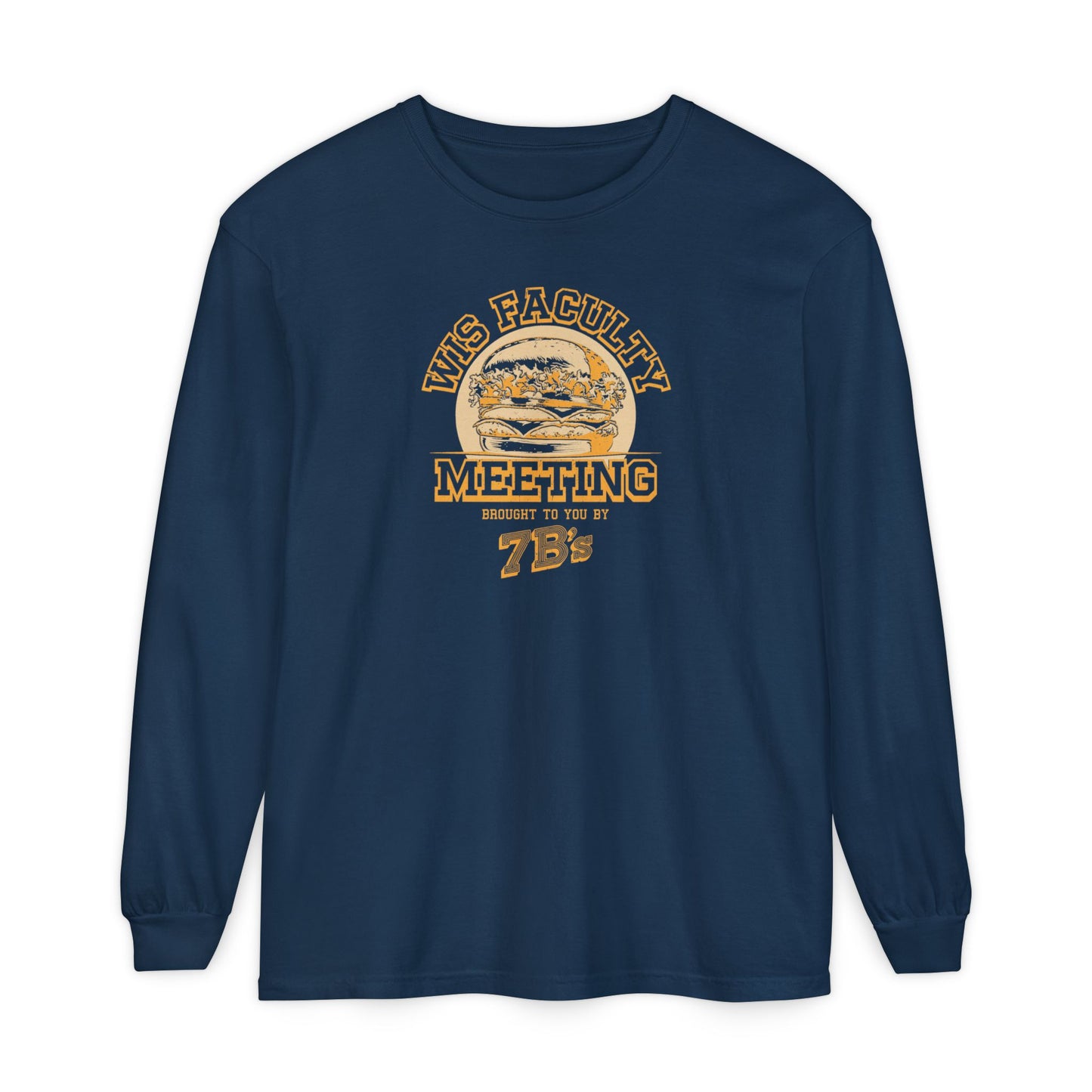 WIS "FACULTY MEETING" UNISEX PREMIUM LONG SLEEVE TEE