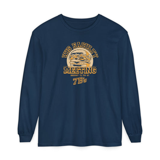WIS "FACULTY MEETING" UNISEX PREMIUM LONG SLEEVE TEE