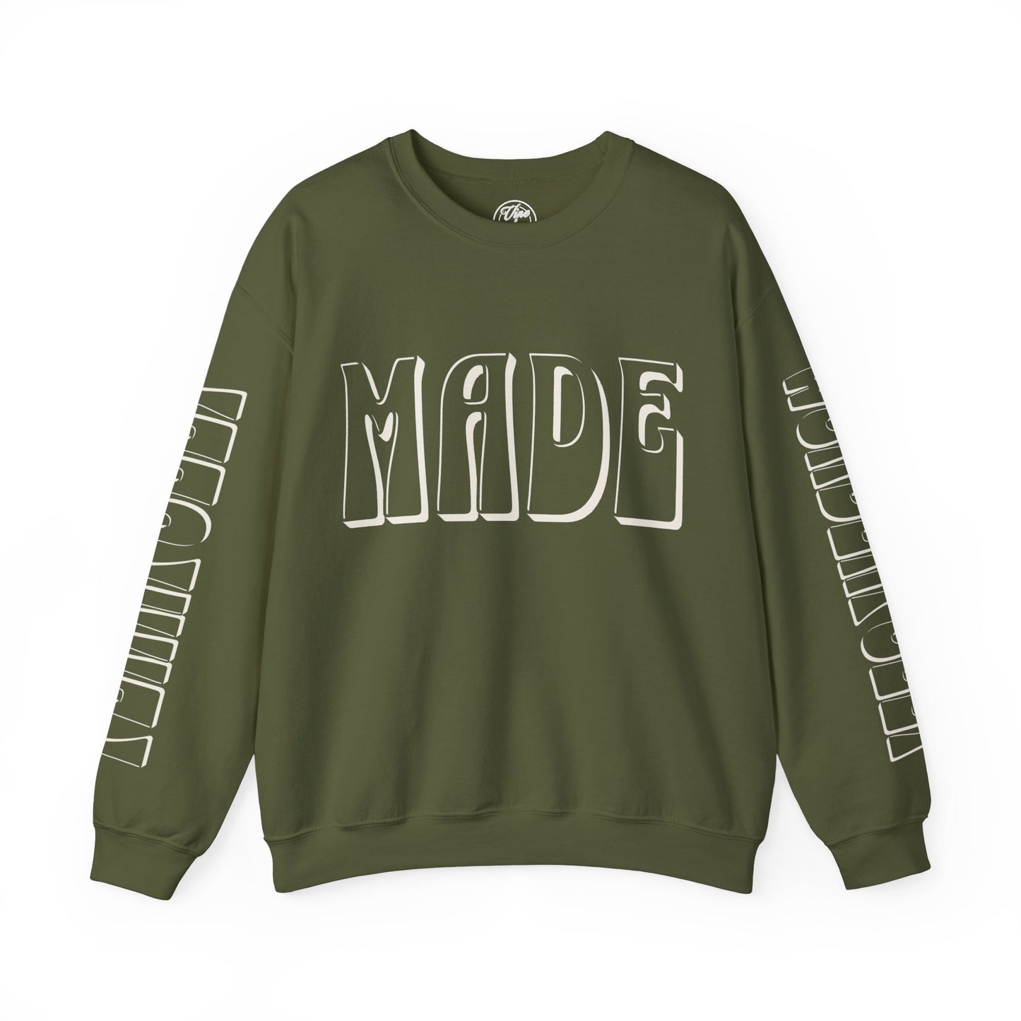 "Fearfully Wonderfully Made" Adult Crewneck Sweatshirt