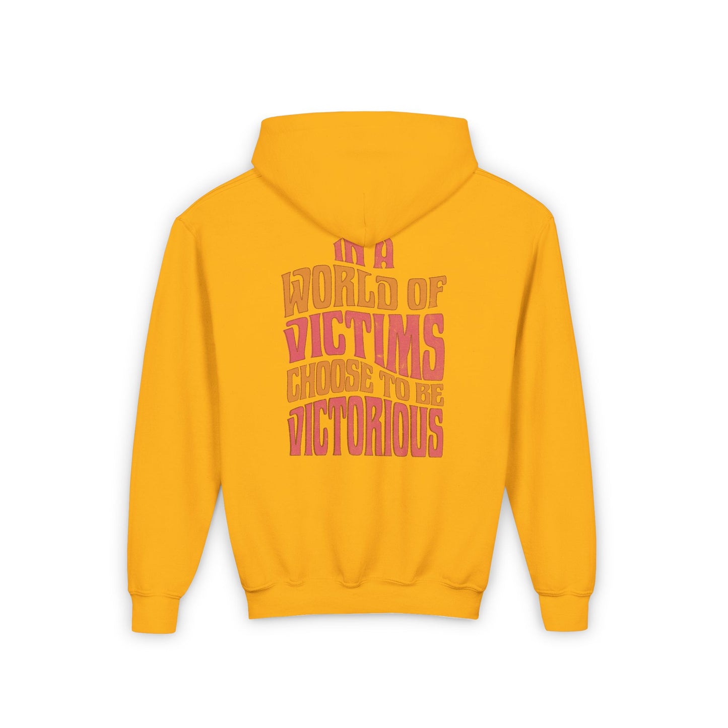 "Choose To Be Victorious" Kids Heavy Weight Hoodie