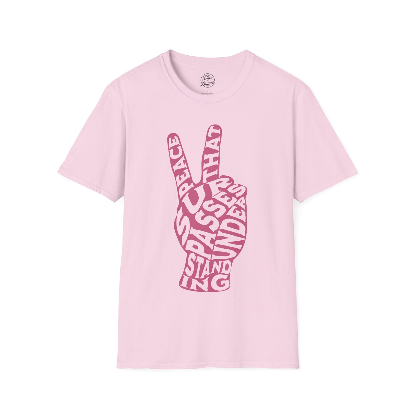 "Peace" Unisex Softstyle Tee