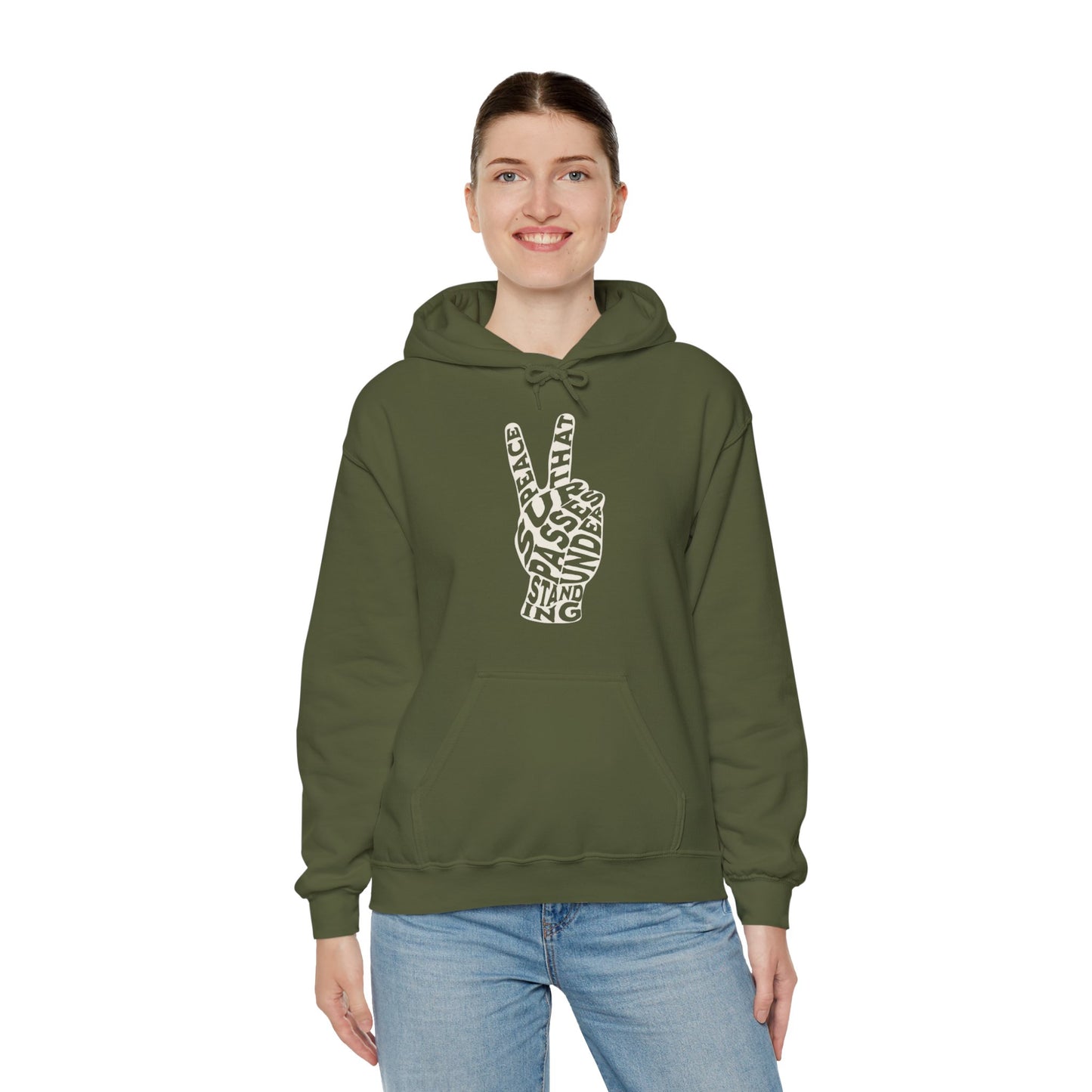 "Peace" Adult Unisex Hoodie