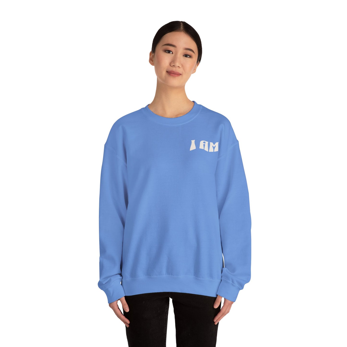 "I Am Who I Am" Adult Crewneck Sweatshirt