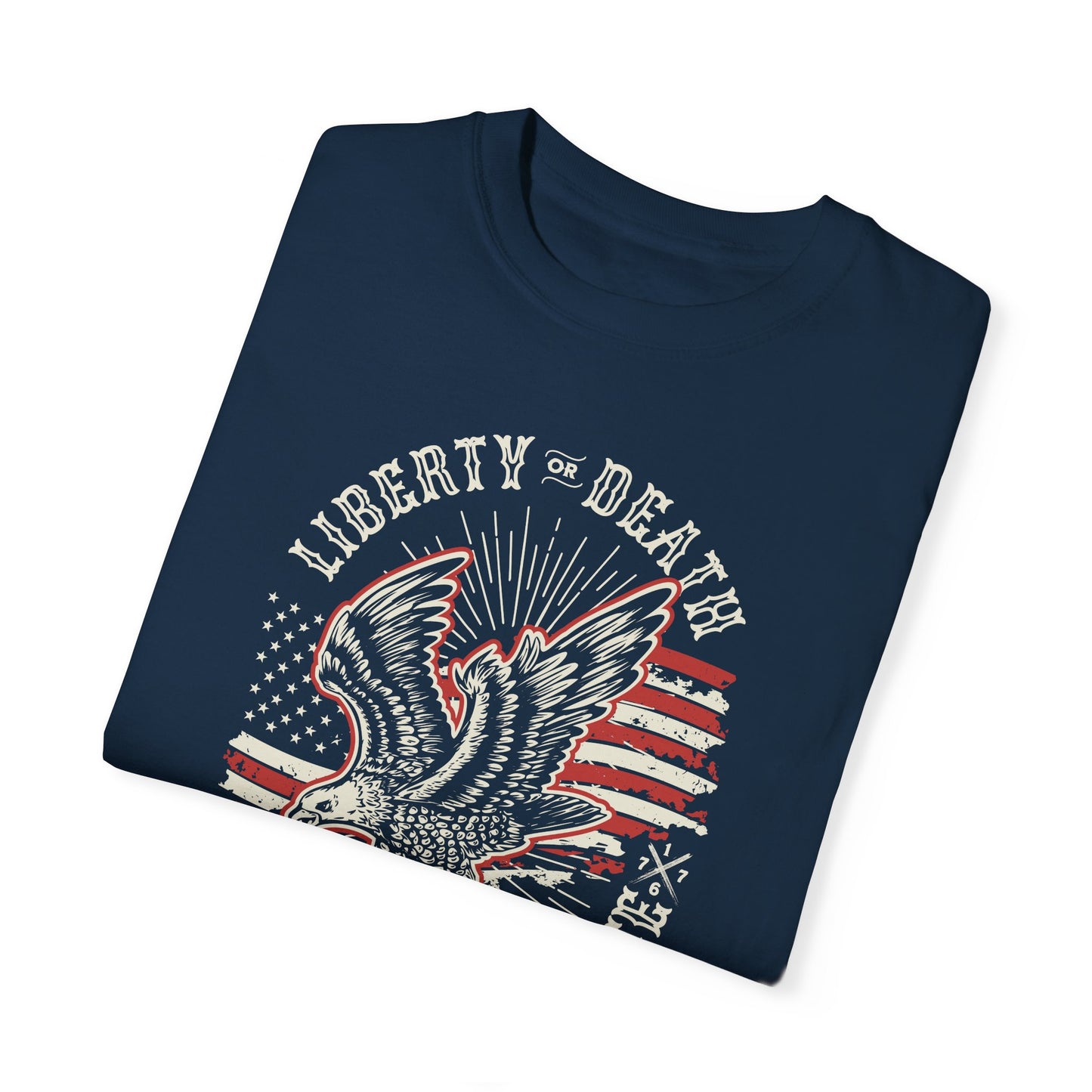 "Liberty or Death" Adult Unisex Garment-Dyed Tee