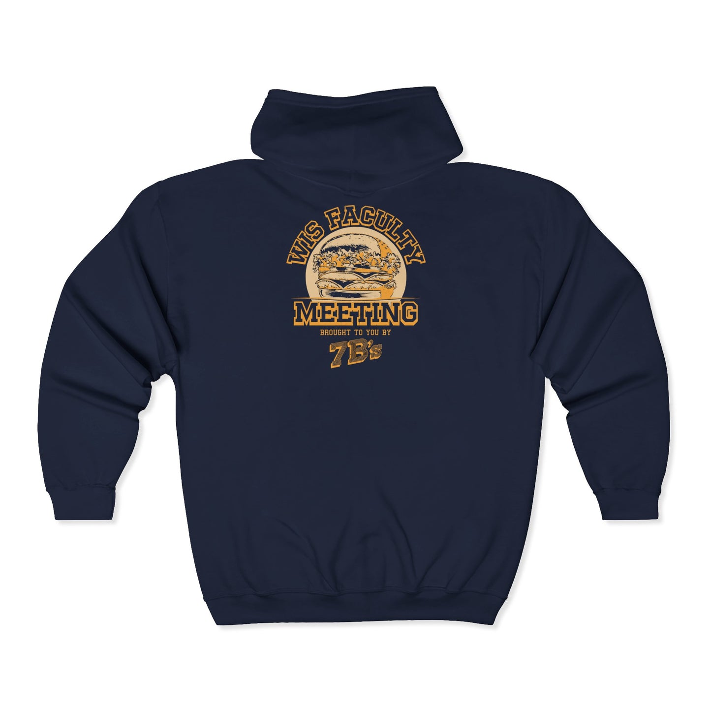 "FACULTY MEETING" UNISEX FULL ZIP HOODIE