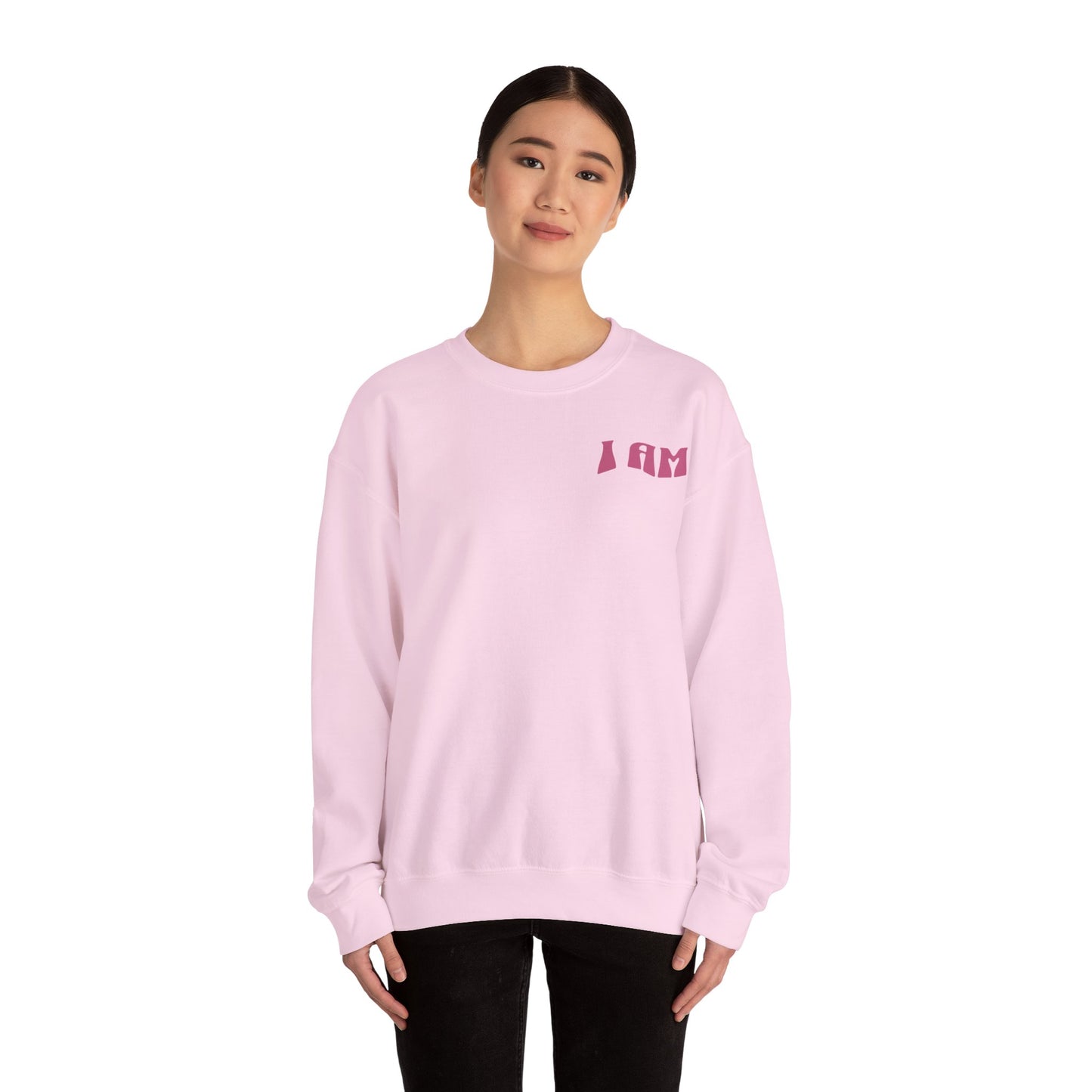 "I Am Who I Am" Adult Crewneck Sweatshirt