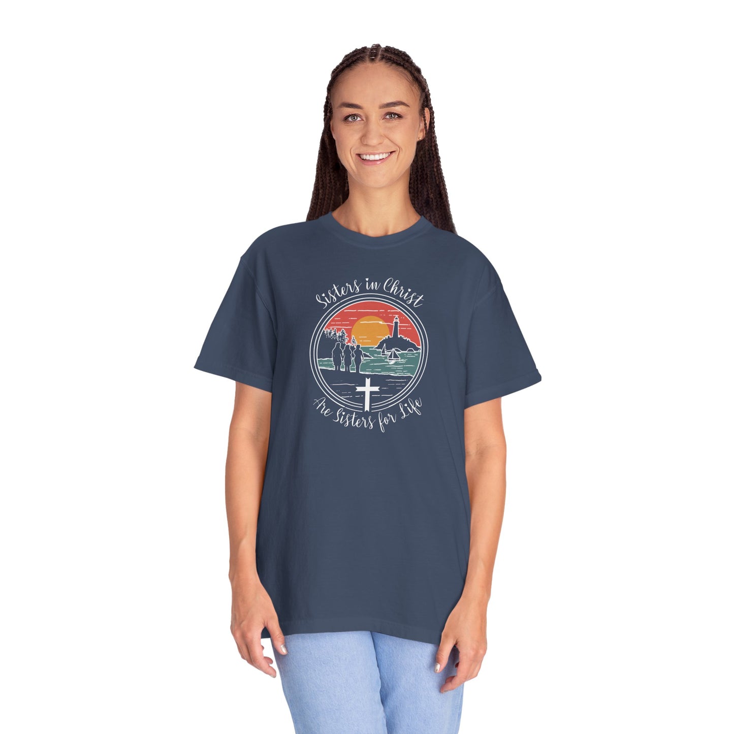"SISTERS IN CHRIST" UNISEX PREMIUM TEE