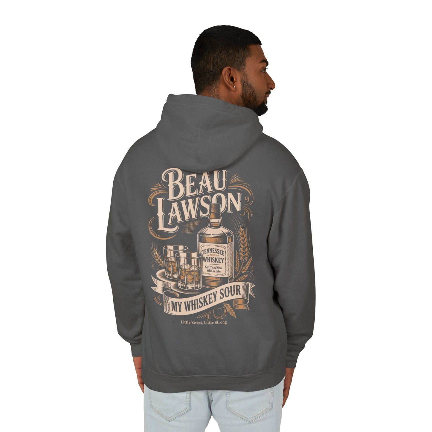 Beau Lawson "My Whiskey Sour" Western Unisex Lightweight Hooded Sweatshirt