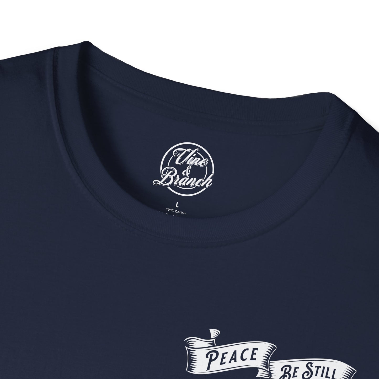 "Peace Be Still" Unisex Softstyle Tee