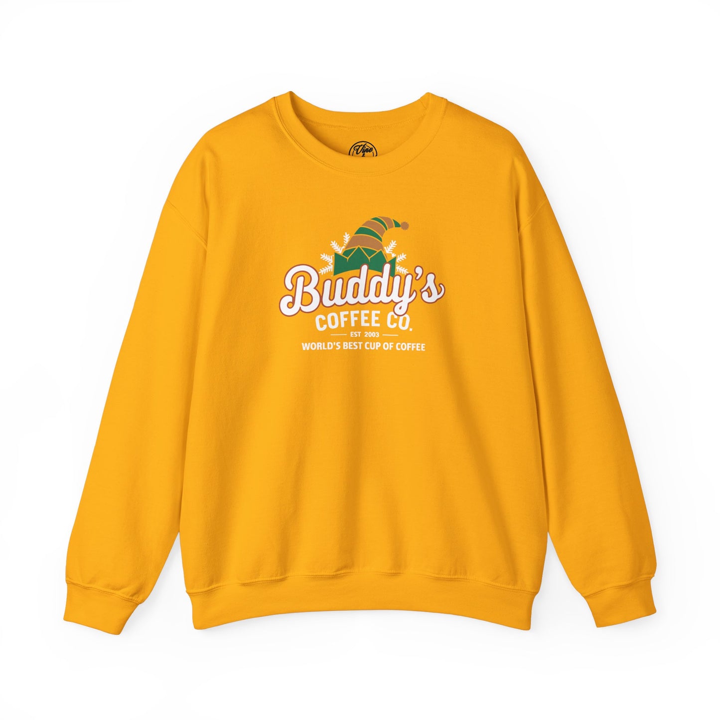 "Buddy's Coffee Co." Christmas Crewneck Sweatshirt