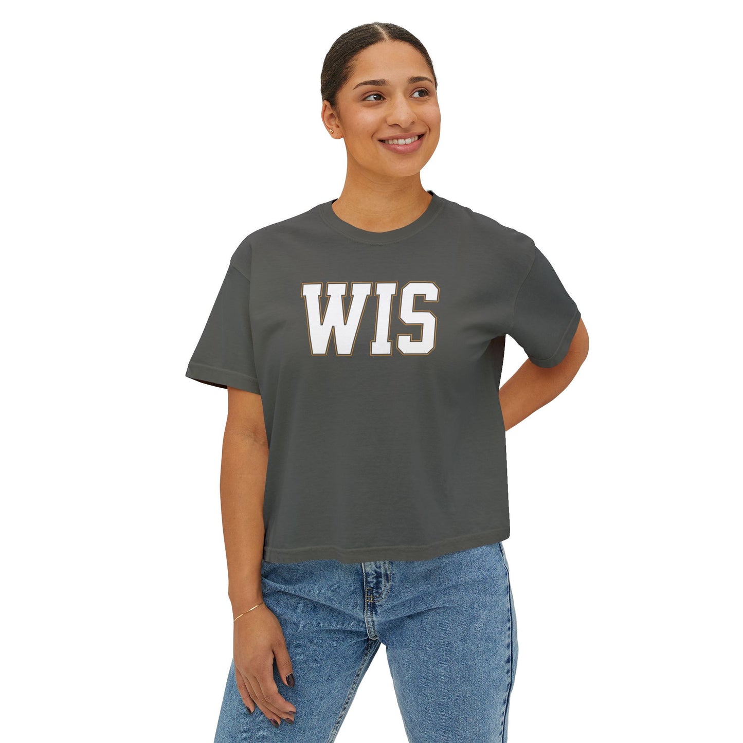 WIS "IT'S GONNA BE GREAT!" PREMIUM WOMEN'S BOXY TEE