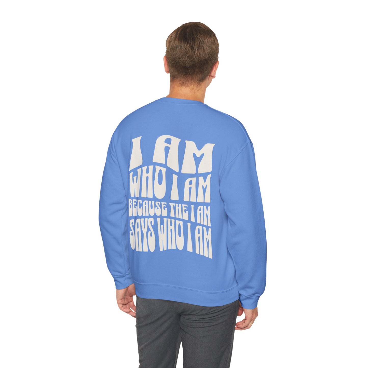 "I Am Who I Am" Adult Crewneck Sweatshirt