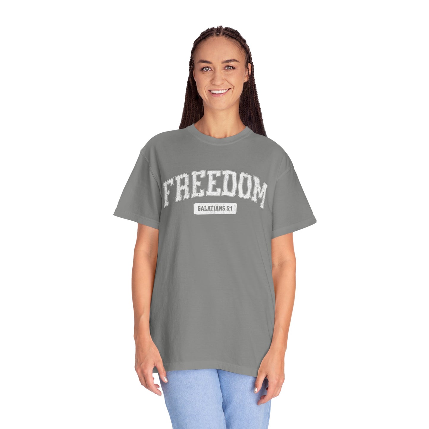 VARSITY "FREEDOM" UNISEX PREMIUM TEE