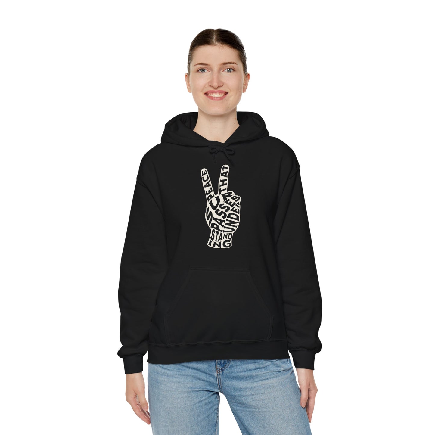 "Peace" Adult Unisex Hoodie