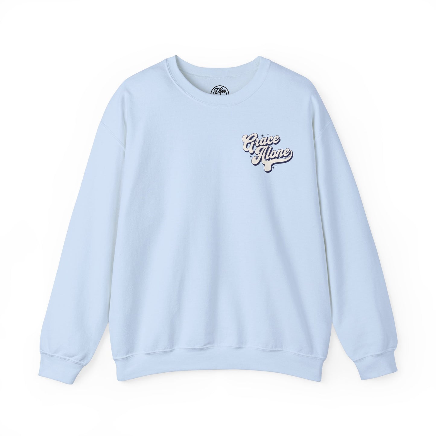 "Grace Alone" Adult Crewneck Sweatshirt