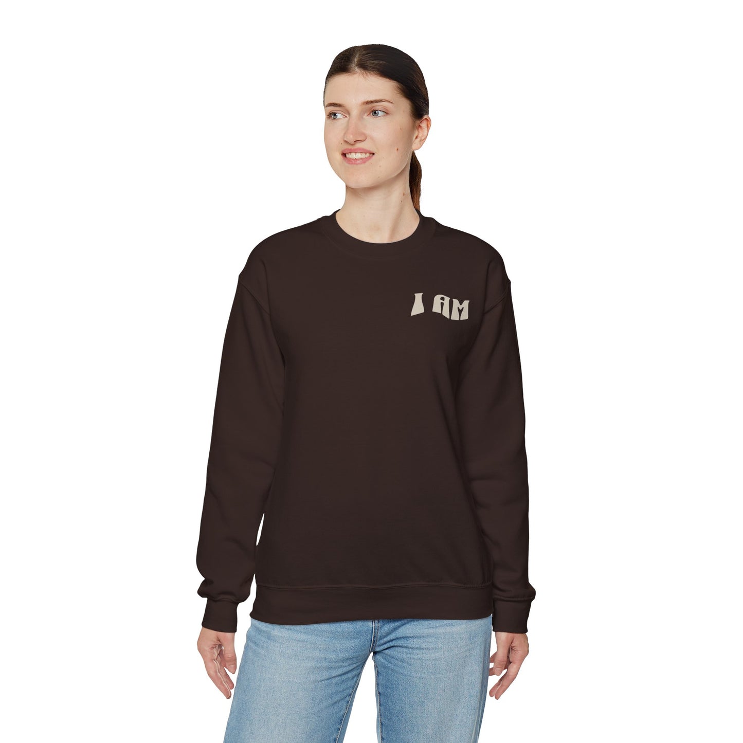 "I Am Who I Am" Adult Crewneck Sweatshirt